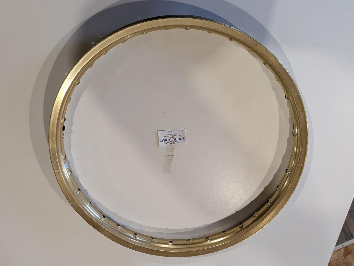 Yamaha XT600 43F Felge vorne Takasago J21x1.60 198494416-21396 gebraucht, defekt