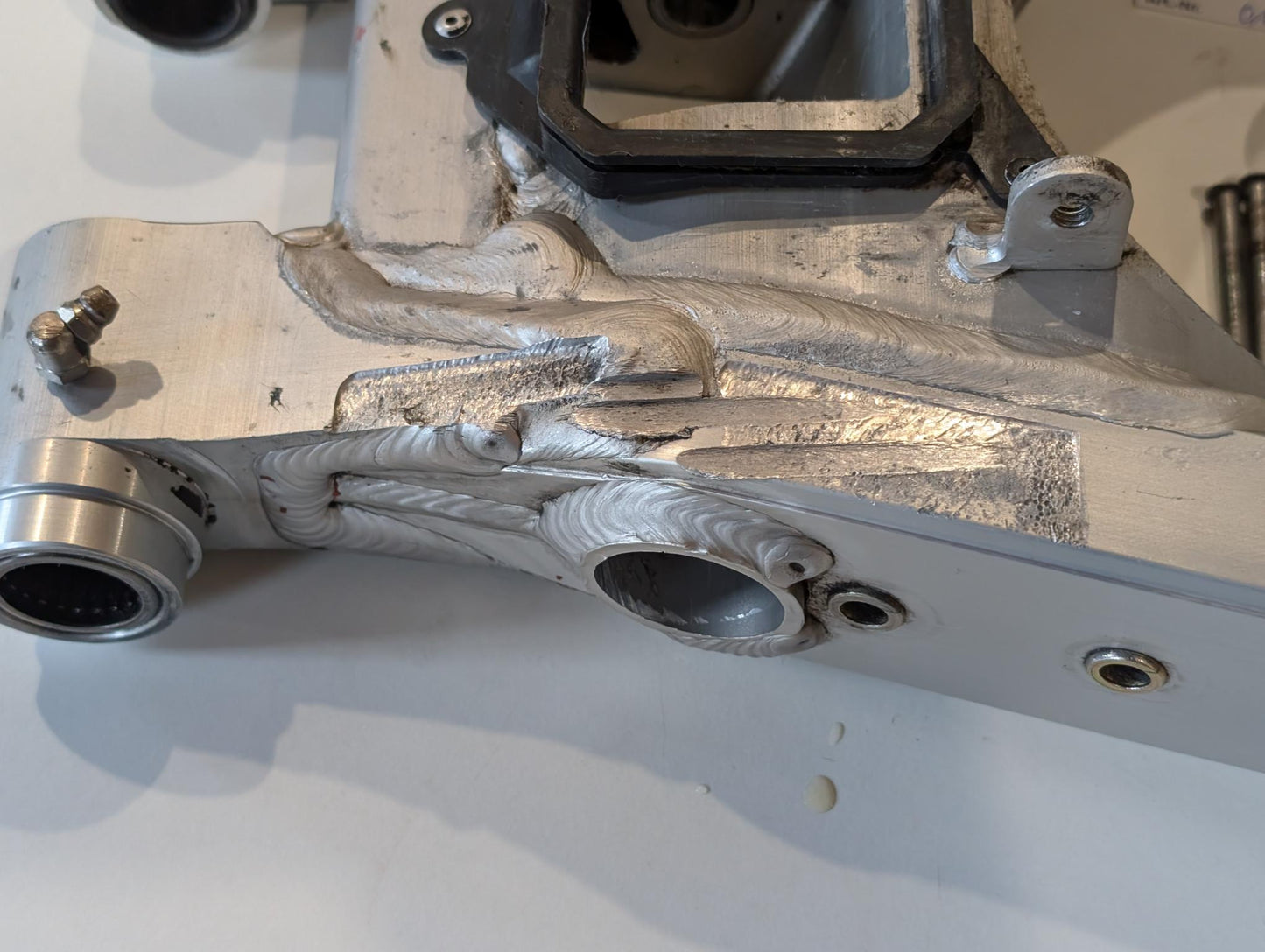 Yamaha XT600 43F Schwinge Hinterradschwinge 43F-22110 mit Lagern und Staubdeckeln gebraucht