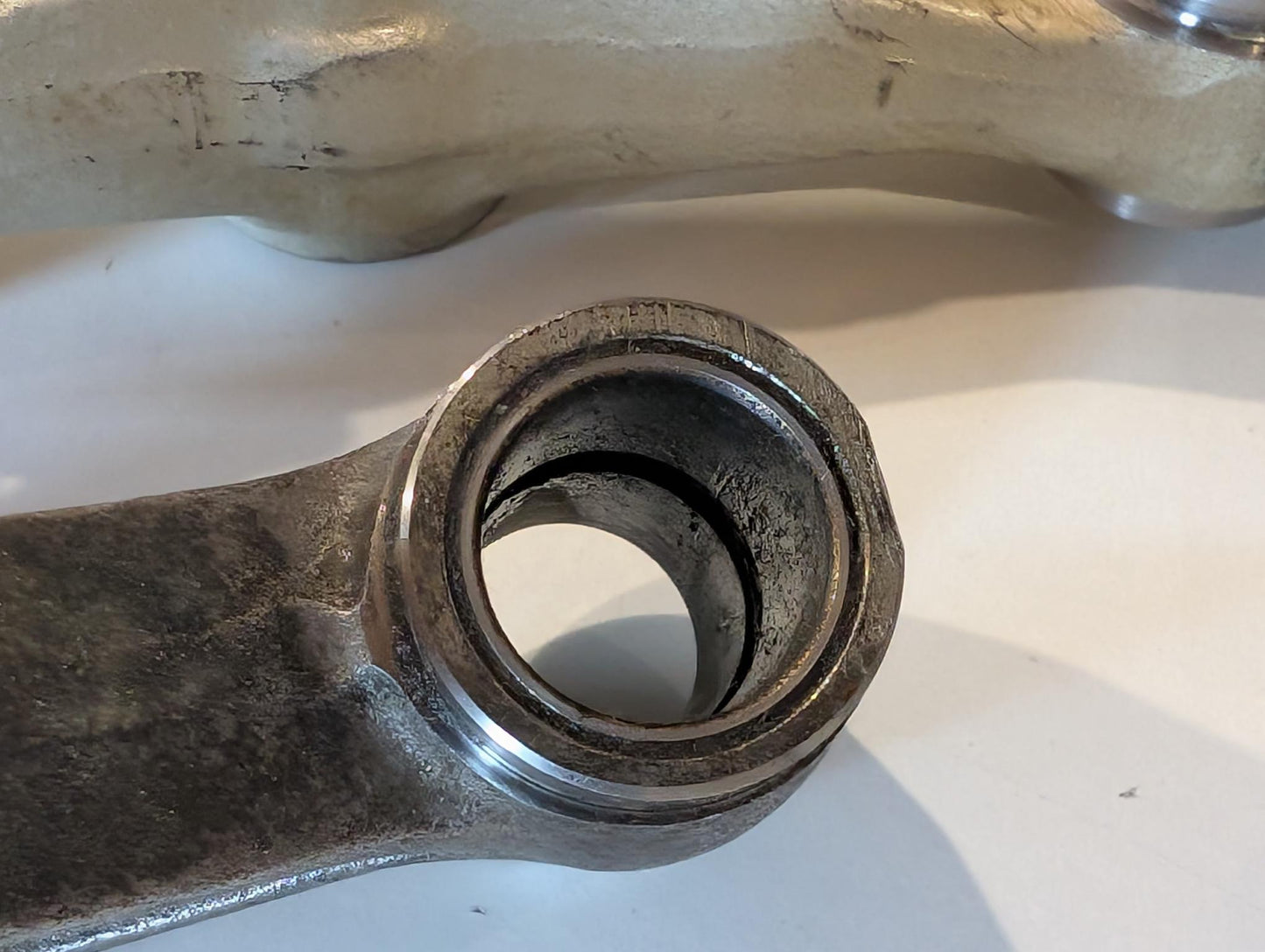 Yamaha XT600 43F Umlenkung 34L-2217A-00 34L-2217F-00 Federbein Schwinge gebraucht