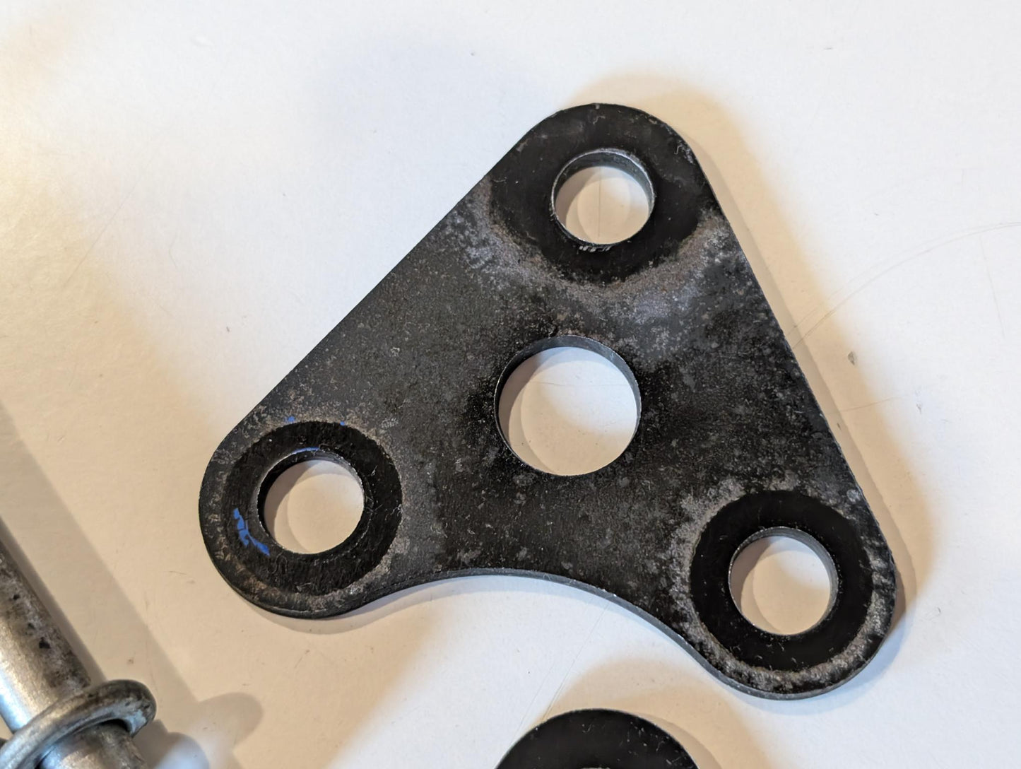 Yamaha XT600Z 3AJ Motorhalter Stütze oben 34L-21315-00 Motorhalterung mit Schrauben 97011-10080 gebraucht