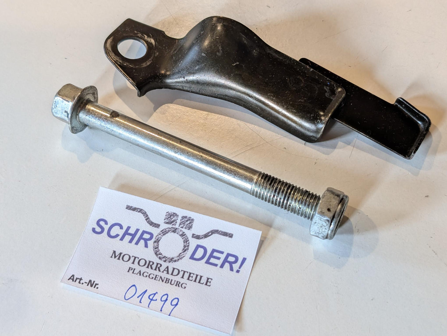 Yamaha XT600Z 3AJ Schlauchschutz Schutzplatte 34L-2176E-01 Schlauchhalter Ölschlauch Motorhalter Schraube 95811-10100 gebraucht
