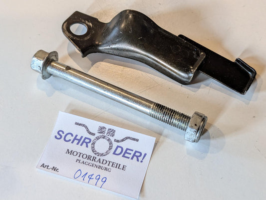 Yamaha XT600Z 3AJ Schlauchschutz Schutzplatte 34L-2176E-01 Schlauchhalter Ölschlauch Motorhalter Schraube 95811-10100 gebraucht