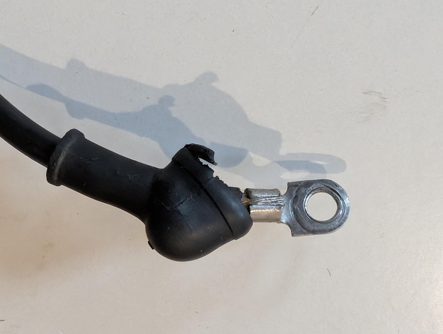 Yamaha XT600Z 3AJ Anlasserkabel Batteriekabel Minuskabel schwarzes Negatives Kabel 1VJ-82116-00 gebraucht