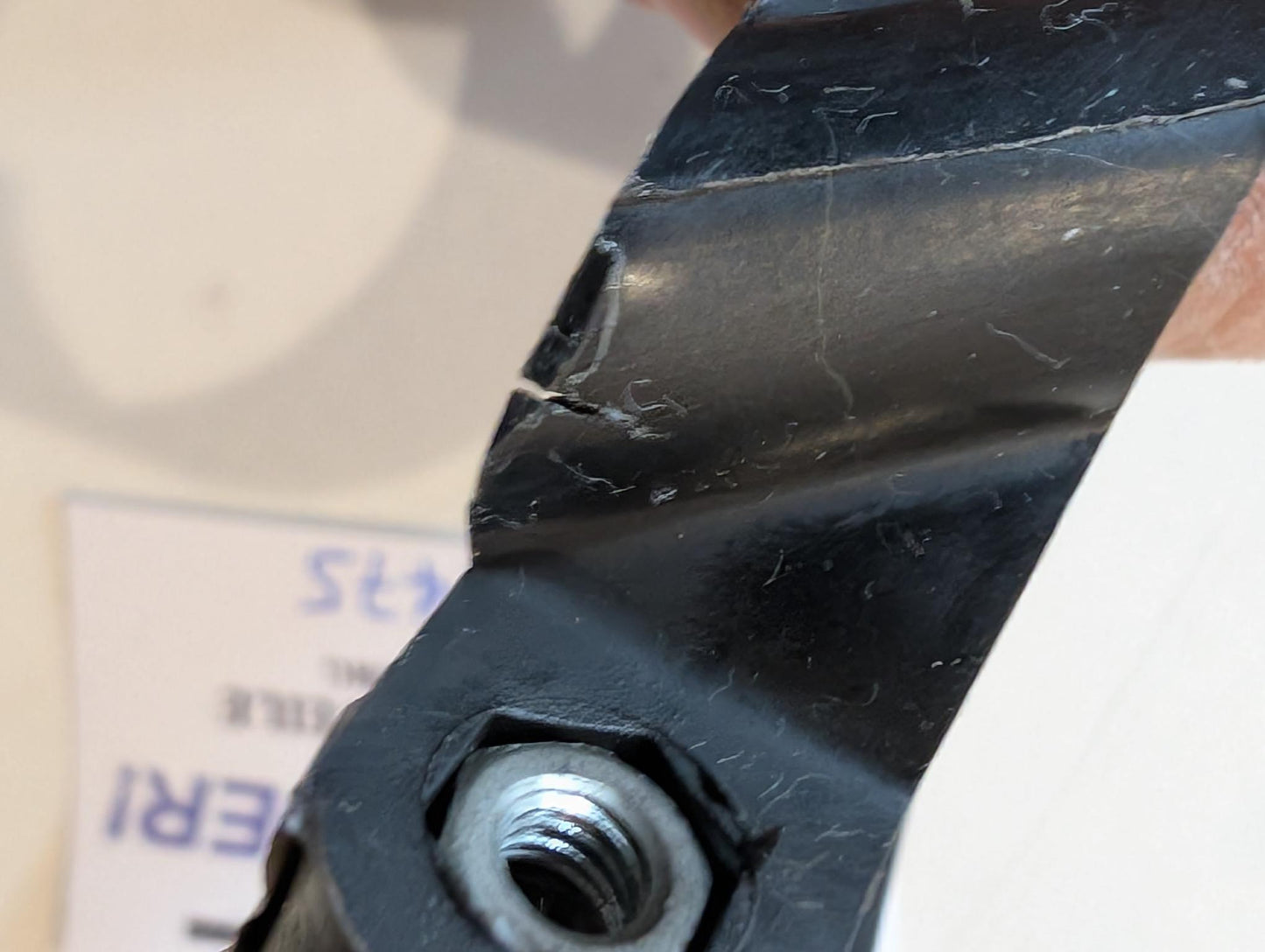 Yamaha XT600Z 3AJ Klemme Schelle 34L-23318-01 Tachometerwelle mit Schraube gebraucht