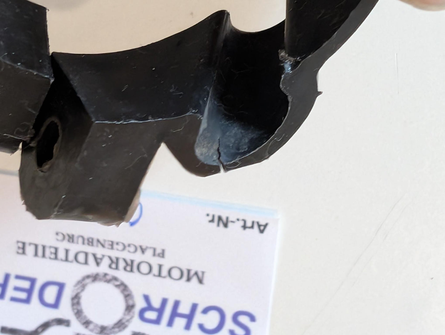 Yamaha XT600Z 3AJ Klemme Schelle 34L-23318-01 Tachometerwelle mit Schraube gebraucht