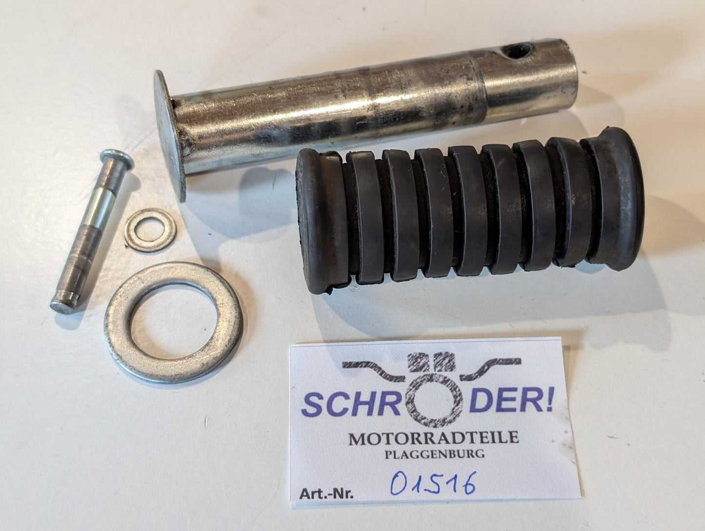 Yamaha XT600Z 3AJ Fussraste hinten links 120-27431-00 2KF-27437-00 120-27433-00 gebraucht