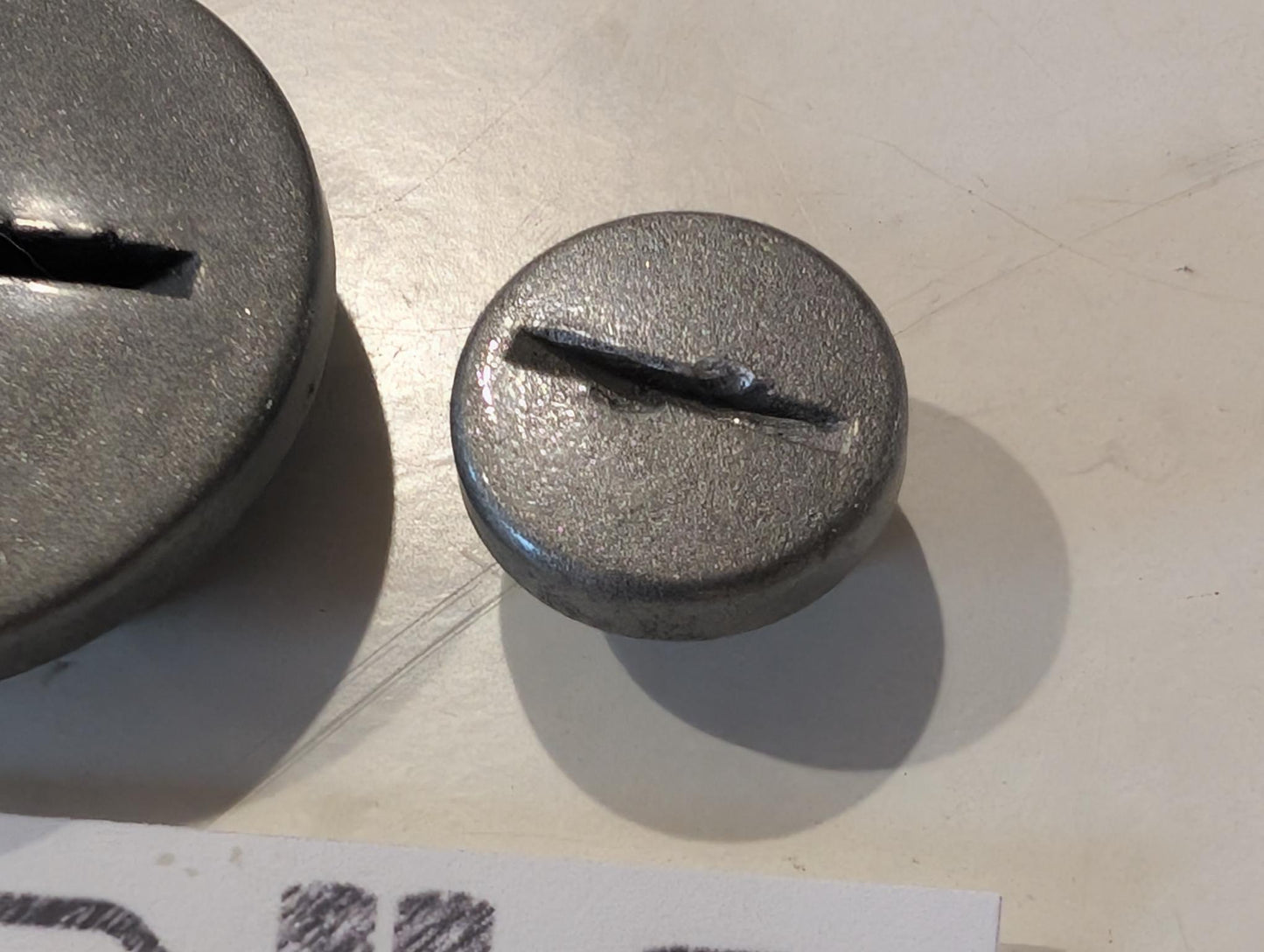 Yamaha XT600Z 3AJ Schraubdeckel Verschlussschraube 90340-36121 und 90340-14120 Kurbelwelle Lichtmaschine gebraucht