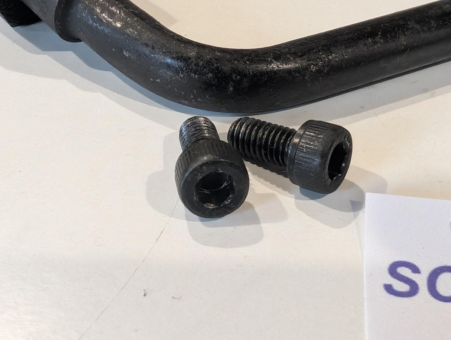 Yamaha XT600Z 3AJ Ölkühler Leitung Ölrohr oben 3DS-13418-00 gebraucht