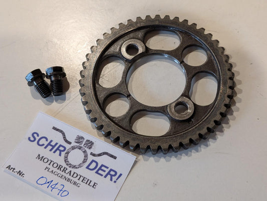 Yamaha XT600Z 3AJ Steuerketten Zahnrad Kettenrad Nockenwelle 34K-12176-00 mit Schrauben gebraucht