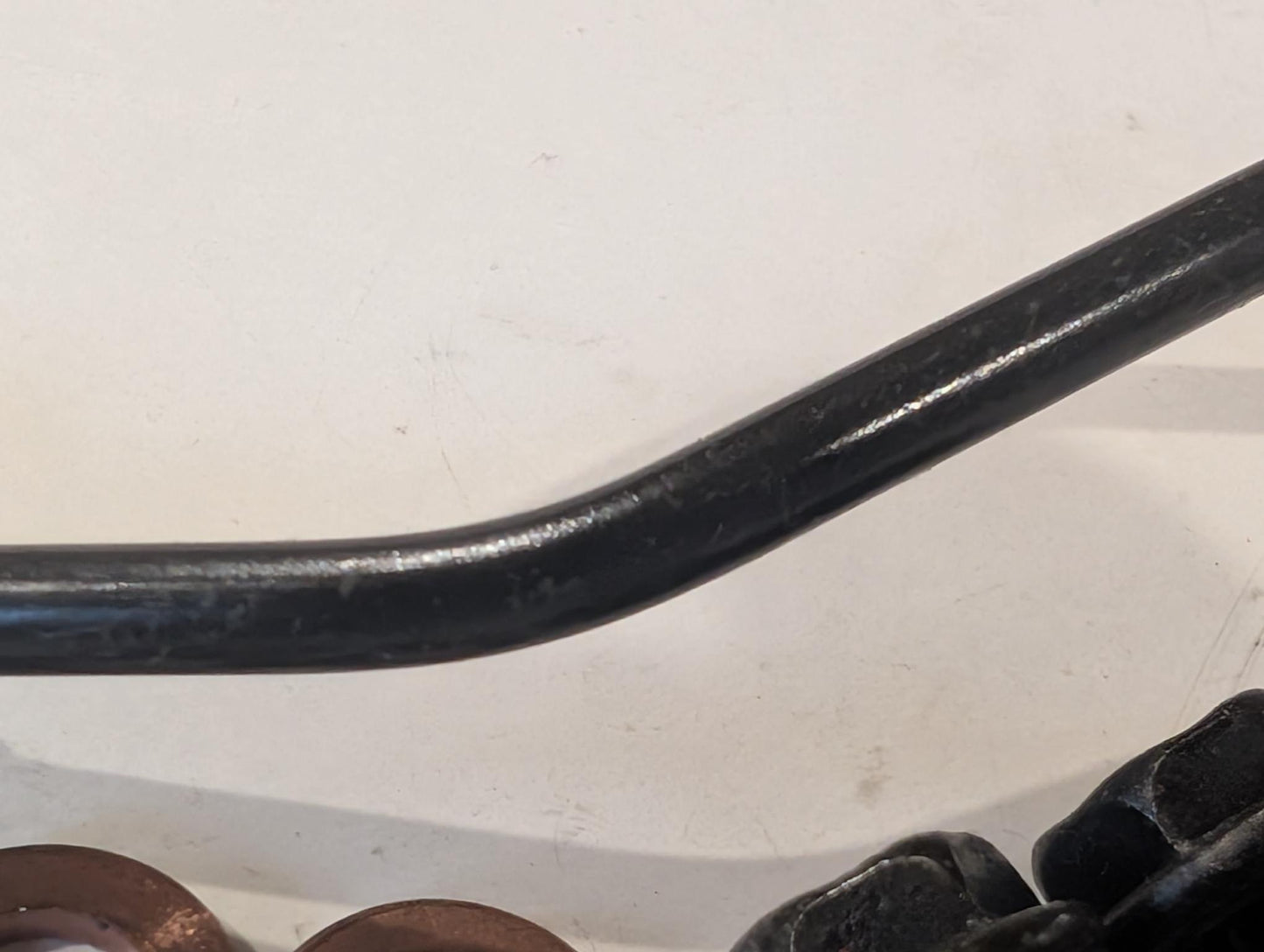 Yamaha XT600Z 3AJ Ölleitung Getriebe 3AJ-13161-00 mit Schrauben gebraucht