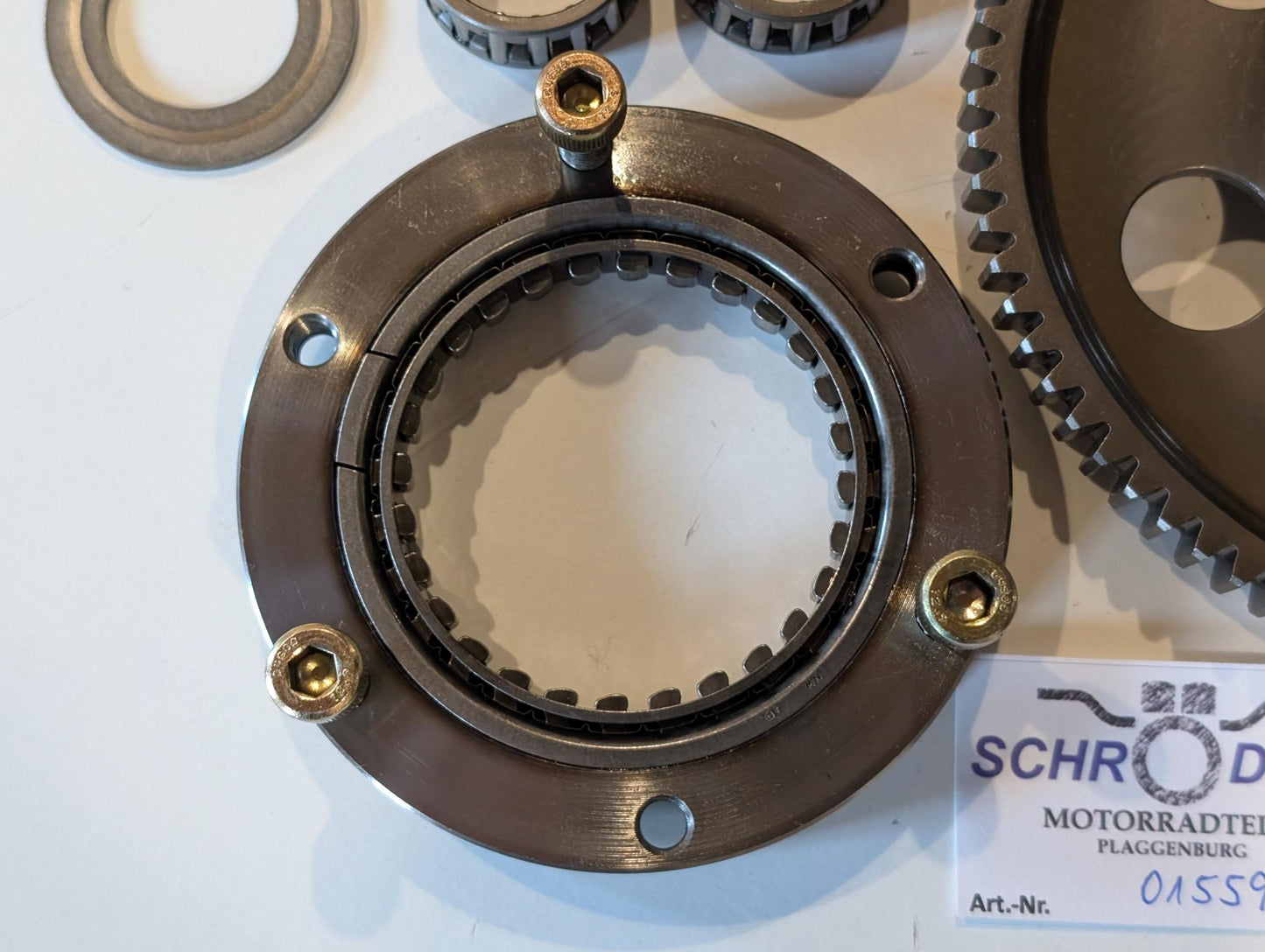 Yamaha XT600Z 3AJ Anlasserfreilauf 1VJ-15590-00 1VJ-15515-00 Zahnrad Lager 93310-530R5 Anlasser an Rotor gebraucht