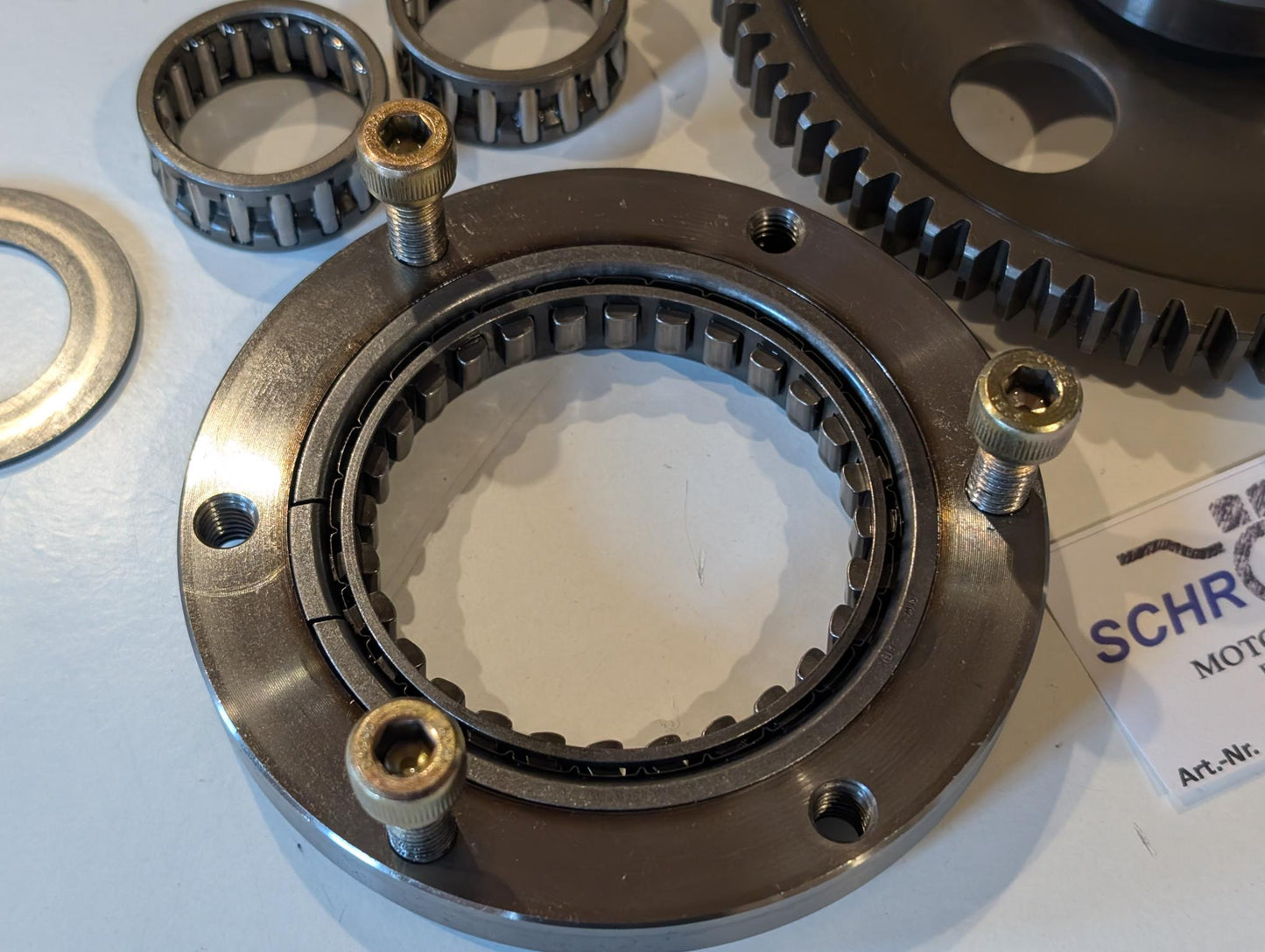 Yamaha XT600Z 3AJ Anlasserfreilauf 1VJ-15590-00 1VJ-15515-00 Zahnrad Lager 93310-530R5 Anlasser an Rotor gebraucht