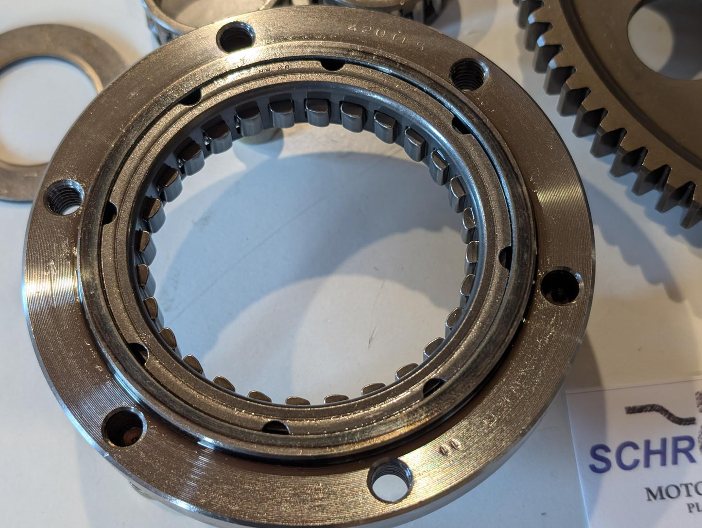 Yamaha XT600Z 3AJ Anlasserfreilauf 1VJ-15590-00 1VJ-15515-00 Zahnrad Lager 93310-530R5 Anlasser an Rotor gebraucht