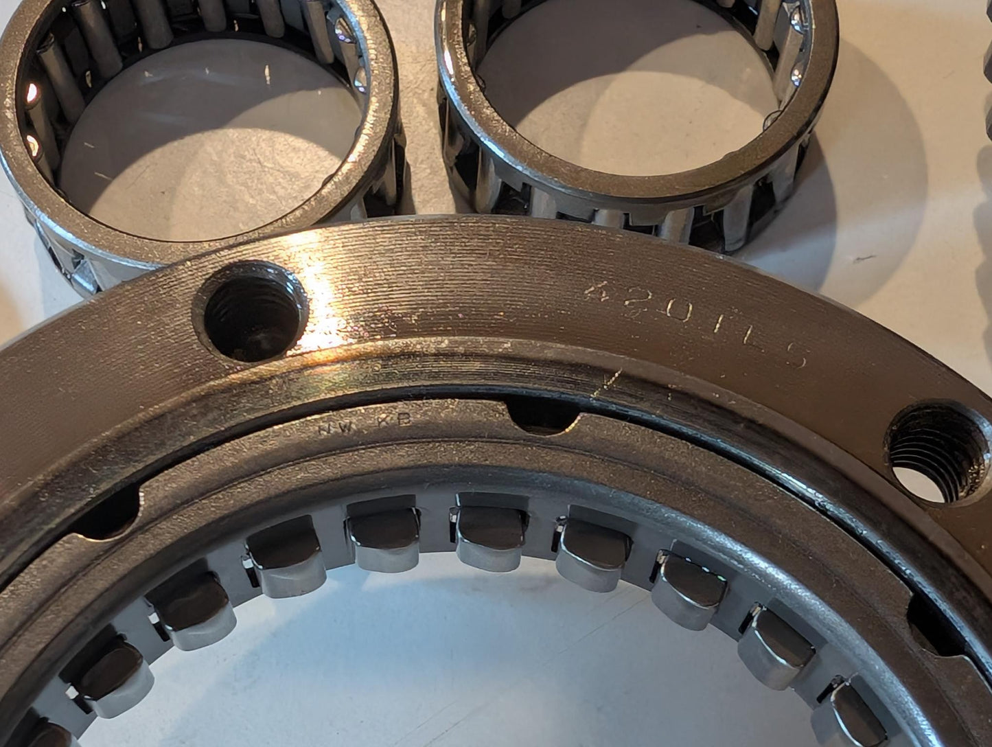 Yamaha XT600Z 3AJ Anlasserfreilauf 1VJ-15590-00 1VJ-15515-00 Zahnrad Lager 93310-530R5 Anlasser an Rotor gebraucht