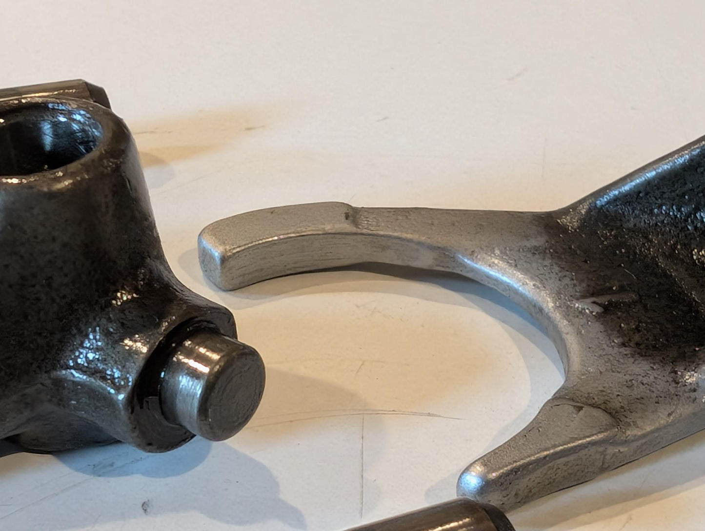 Yamaha XT600Z 3AJ Schaltgabeln 5Y1-18511-00 5Y1-18512-00 5Y1-18513-00 und Schaltgabelwellen Führung 34K-18531-00 34K-18535-00 gebraucht