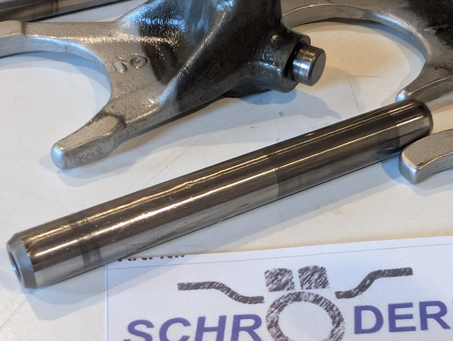 Yamaha XT600Z 3AJ Schaltgabeln 5Y1-18511-00 5Y1-18512-00 5Y1-18513-00 und Schaltgabelwellen Führung 34K-18531-00 34K-18535-00 gebraucht