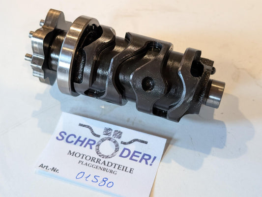 Yamaha XT600Z 3AJ Schaltwalze 5Y1-18540-00 Schaltnockeneinheit und Raster 34K-18140-00 Anschlaghebeleinheit gebraucht