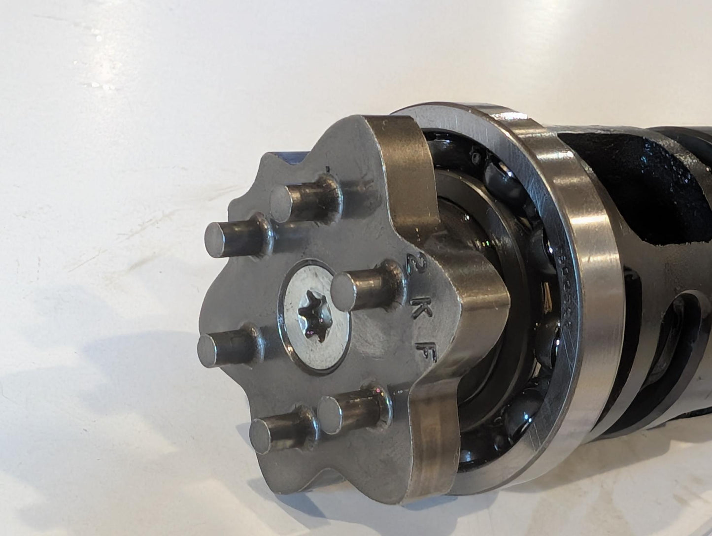 Yamaha XT600Z 3AJ Schaltwalze 5Y1-18540-00 Schaltnockeneinheit und Raster 34K-18140-00 Anschlaghebeleinheit gebraucht