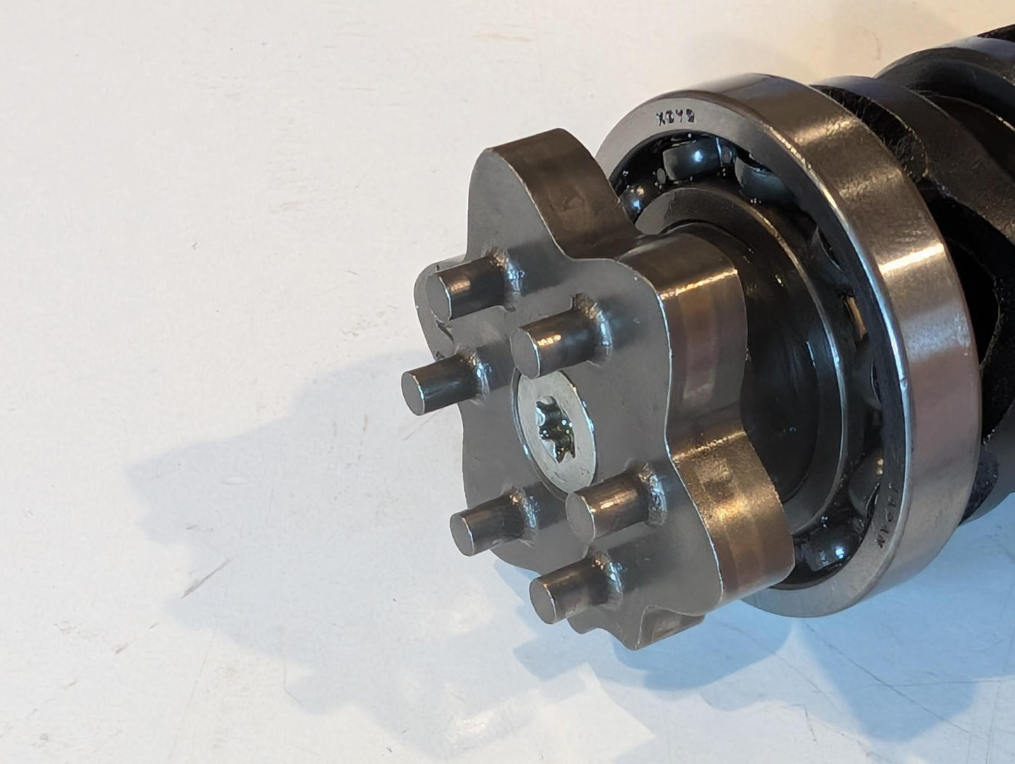 Yamaha XT600Z 3AJ Schaltwalze 5Y1-18540-00 Schaltnockeneinheit und Raster 34K-18140-00 Anschlaghebeleinheit gebraucht