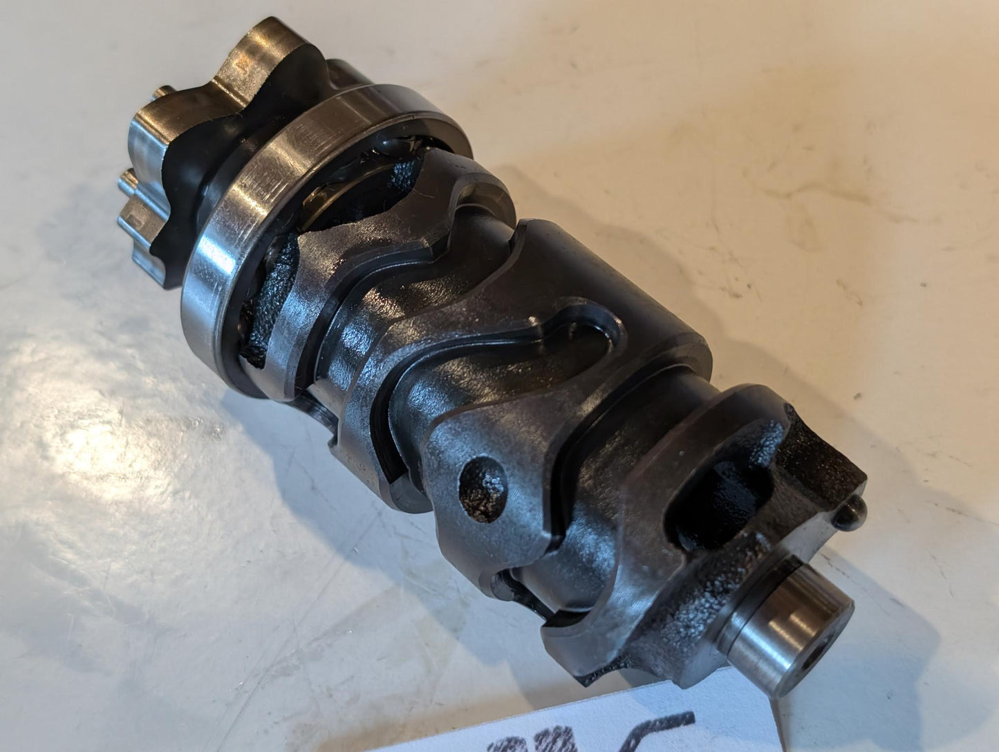 Yamaha XT600Z 3AJ Schaltwalze 5Y1-18540-00 Schaltnockeneinheit und Raster 34K-18140-00 Anschlaghebeleinheit gebraucht