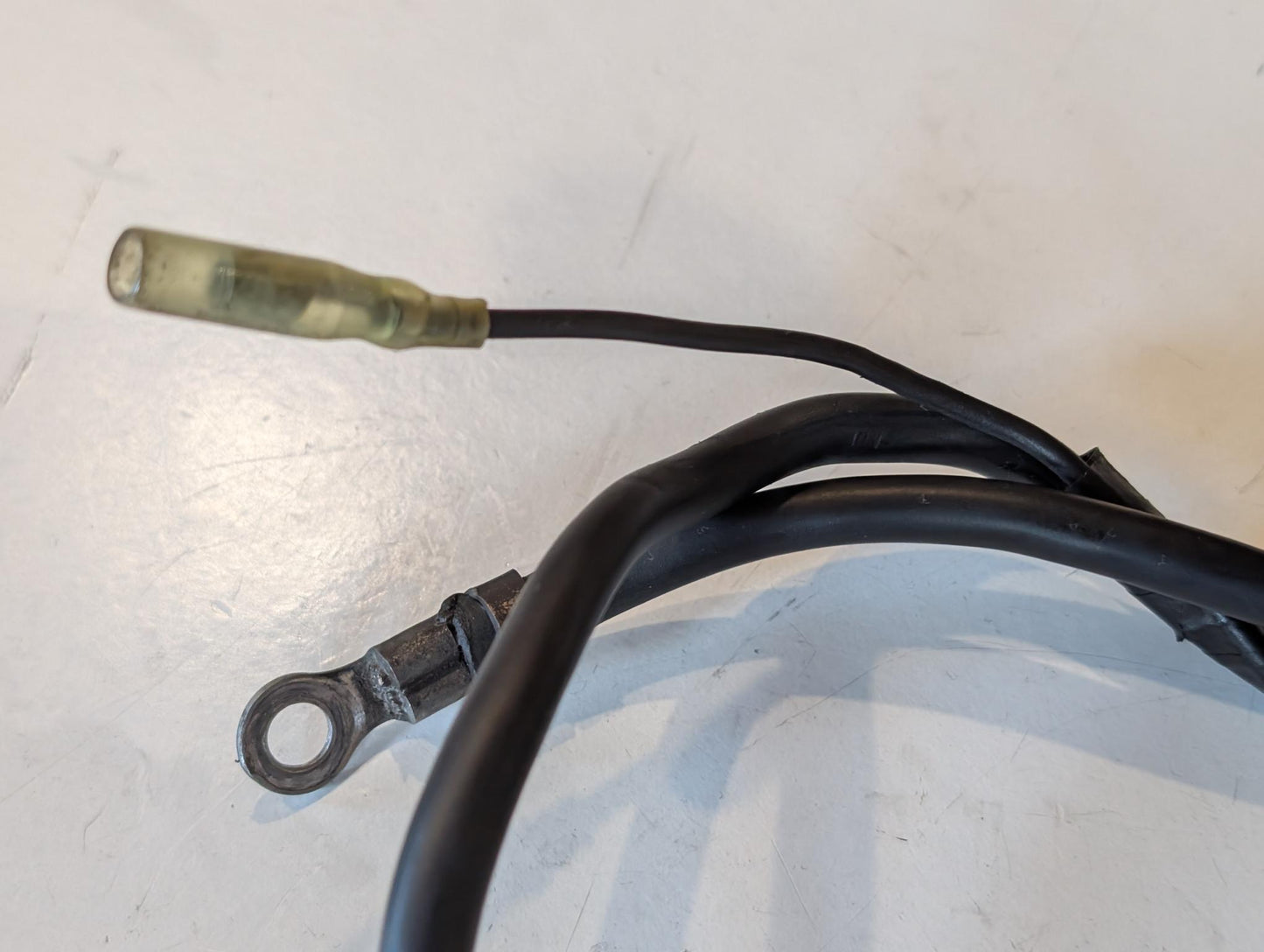 Yamaha XT600Z 3AJ Anlasserkabel Batteriekabel Minuskabel schwarzes Negatives Kabel 1VJ-82116-00 gebraucht