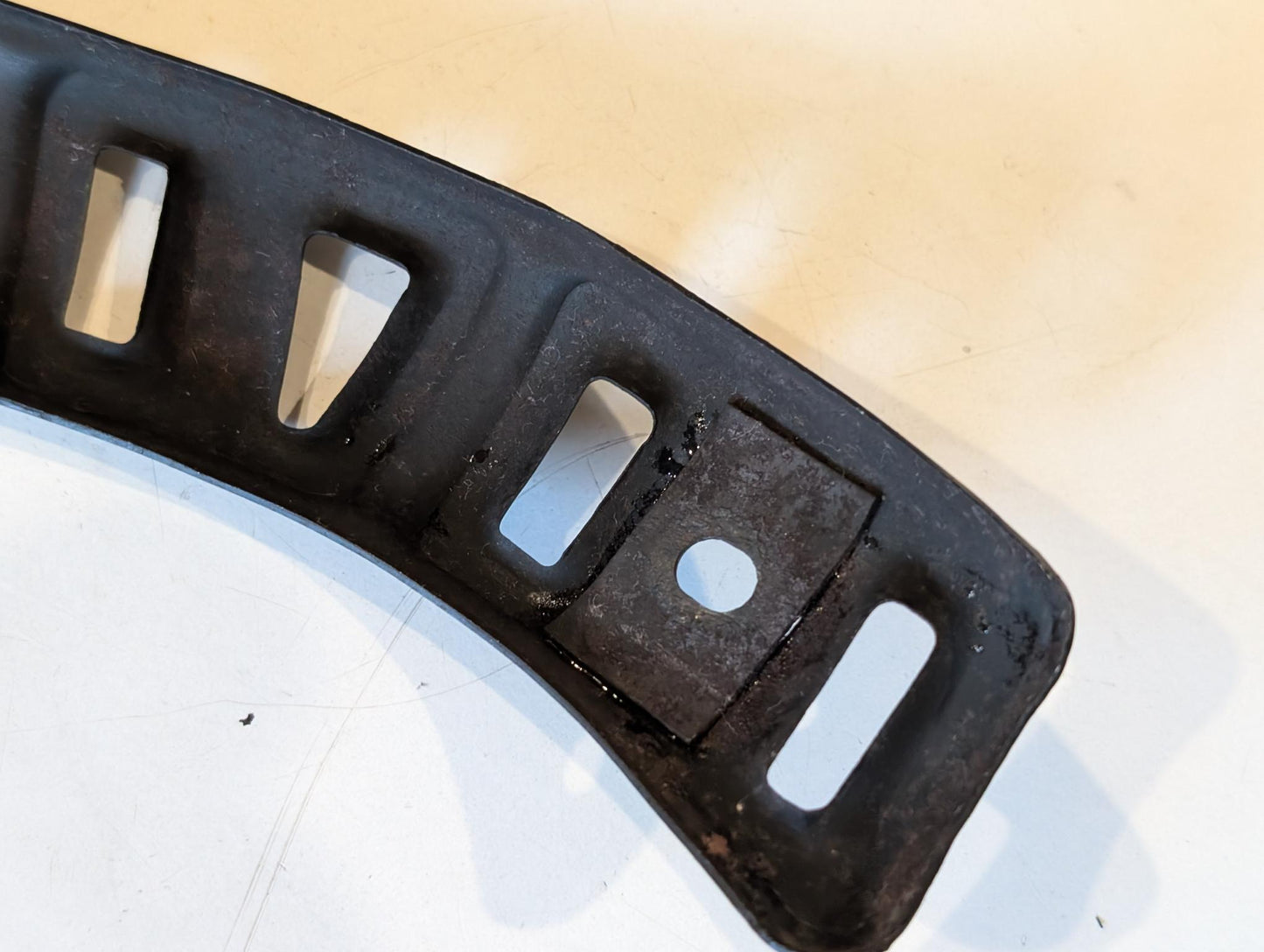 Yamaha XT600Z 3AJ Hitzeschutzblech Hitzeblech 34K-14628-01 Krümmer Auspuff gebraucht