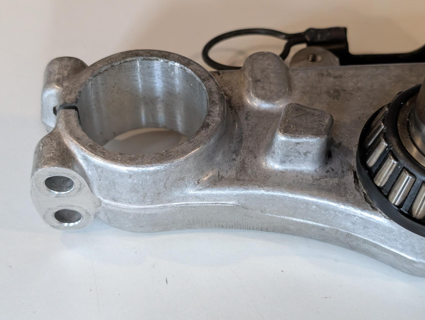 Yamaha XT600Z 3AJ Gabelbrücke Unterteil 3AJ-23340-20 mit Lagern Schrauben Staubdeckel gebraucht