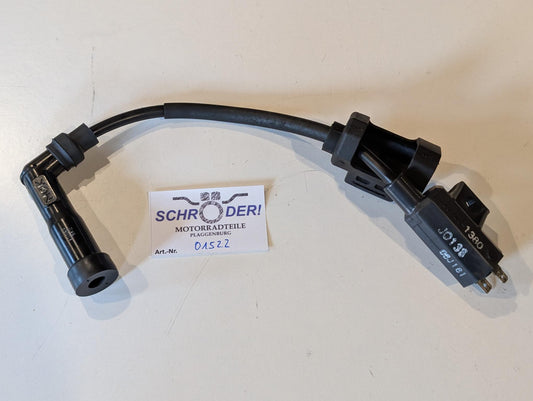 Yamaha XT600Z 3AJ Zündspule 1VJ-82310-50 mit Gummihalter 1VJ-82317-00 und NGK Zündstecker gebraucht