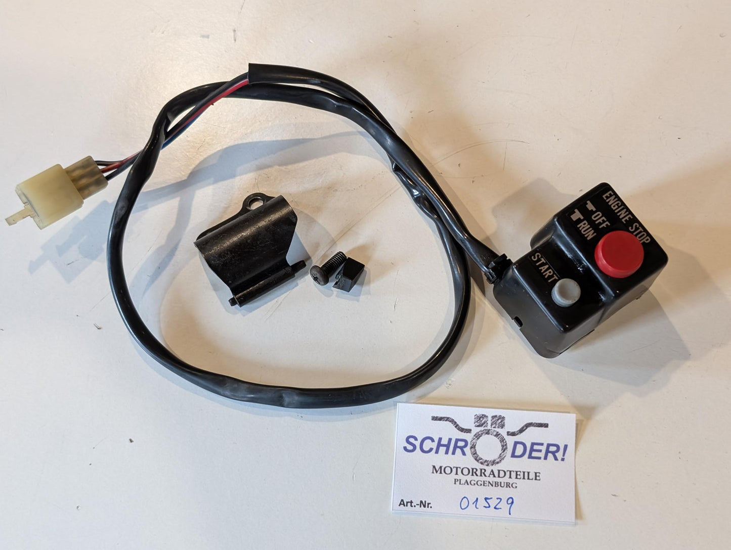 Yamaha XT600Z 3AJ Lenkerschalter rechts Start Stop Notaus 3AJ-83964-00 gebraucht defekt