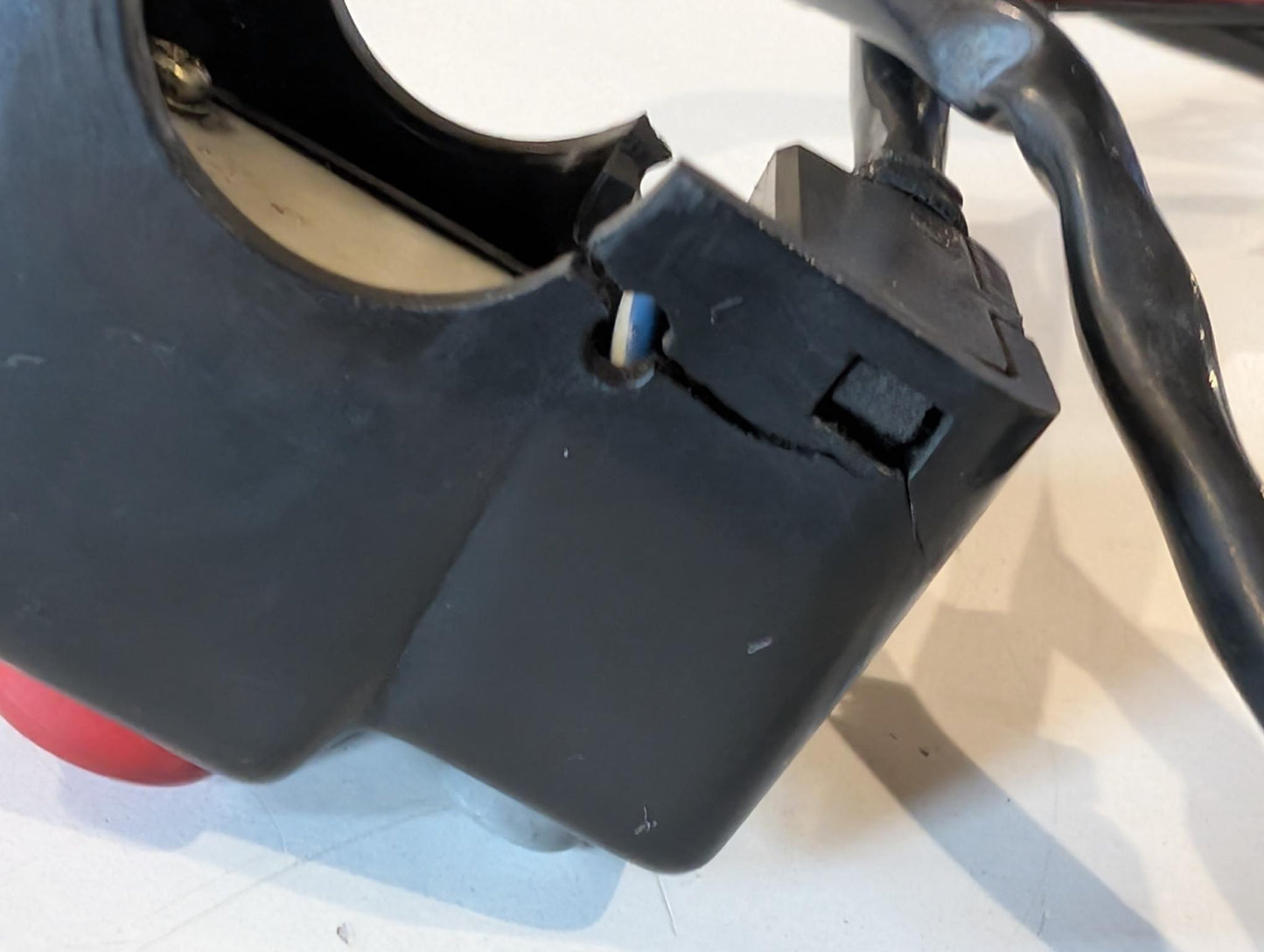 Yamaha XT600Z 3AJ Lenkerschalter rechts Start Stop Notaus 3AJ-83964-00 gebraucht defekt