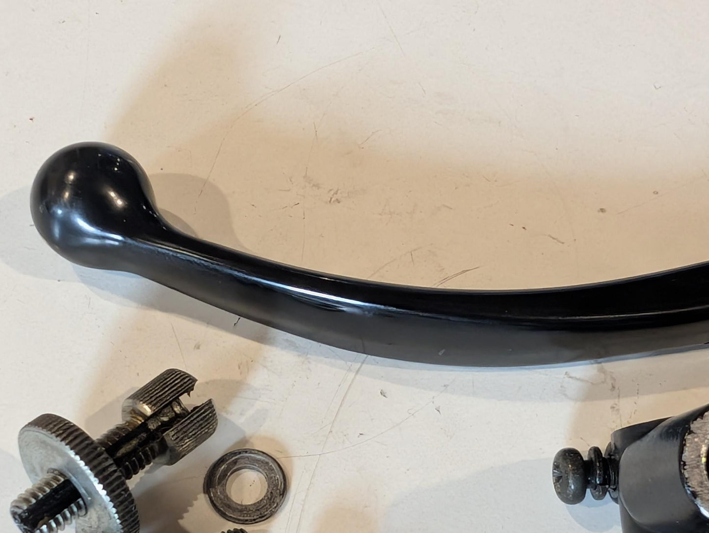 Yamaha XT600Z 3AJ Halter Kupplungshebel 1LN-82911-00 90109-06798 Spiegelhalter links gebraucht