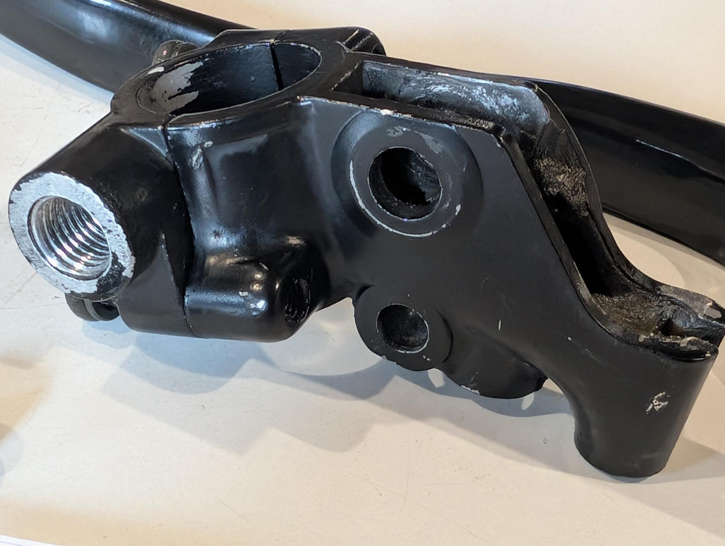 Yamaha XT600Z 3AJ Halter Kupplungshebel 1LN-82911-00 90109-06798 Spiegelhalter links gebraucht