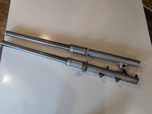 Yamaha XT600Z 3AJ Stoßdämpfer Gabelrohre Teleskopgabel Federbeine vorne gebraucht