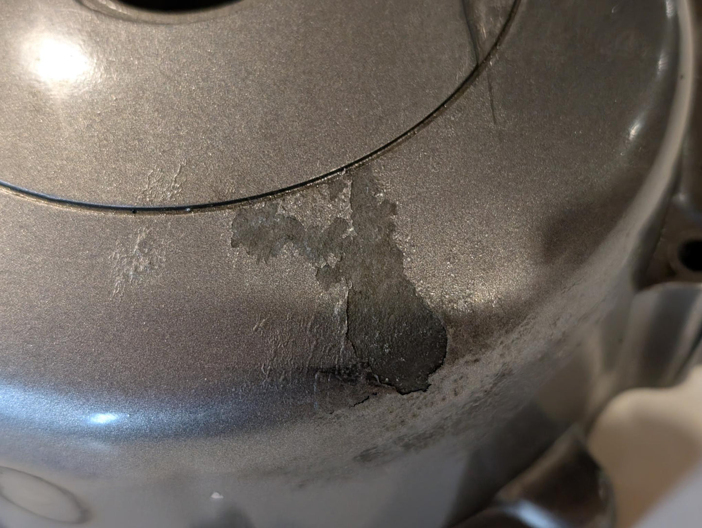 Yamaha XT600Z 3AJ Kurbelgehäusedeckel 3AJ-15411-00 Lichtmaschinen Lichtmaschinendeckel gebraucht defekt
