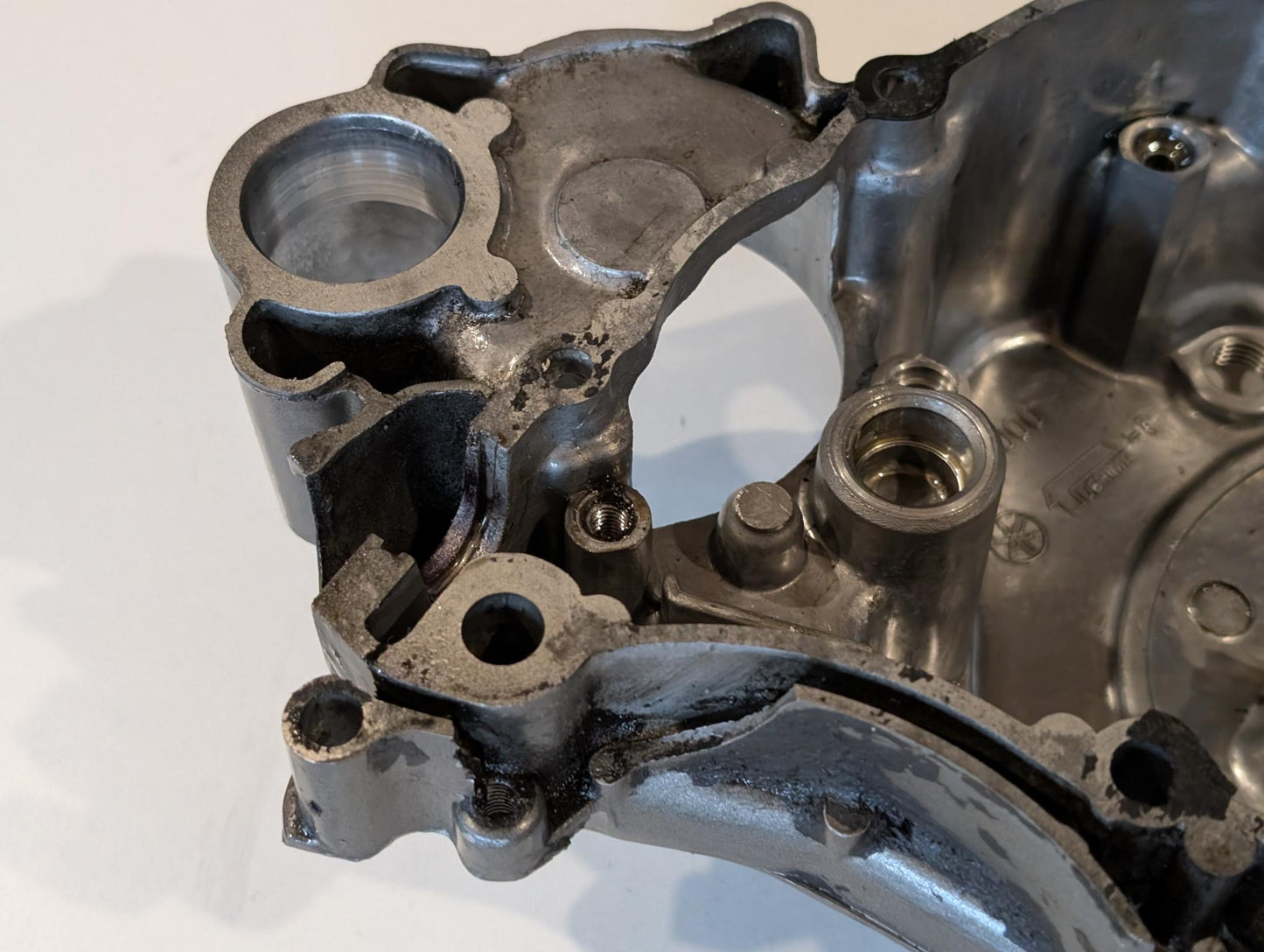 Yamaha XT600Z 3AJ Kurbelgehäusedeckel 3AJ-15411-00 Lichtmaschinen Lichtmaschinendeckel gebraucht defekt