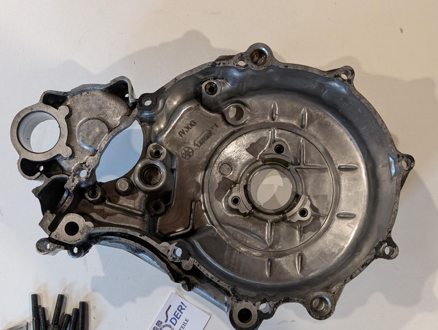 Yamaha XT600Z 3AJ Kurbelgehäusedeckel 3AJ-15411-00 Lichtmaschinen Lichtmaschinendeckel gebraucht defekt