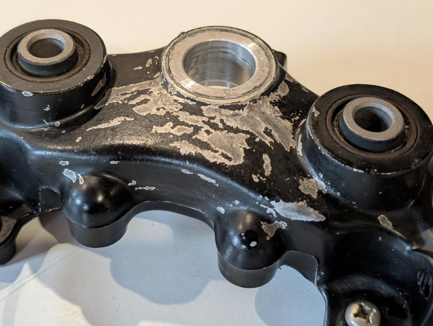 Yamaha XT600Z 3AJ Gabelkrone Lenkerkrone 34L-23435-00 Gabelbrücke Oberteil mit Schraube gebraucht