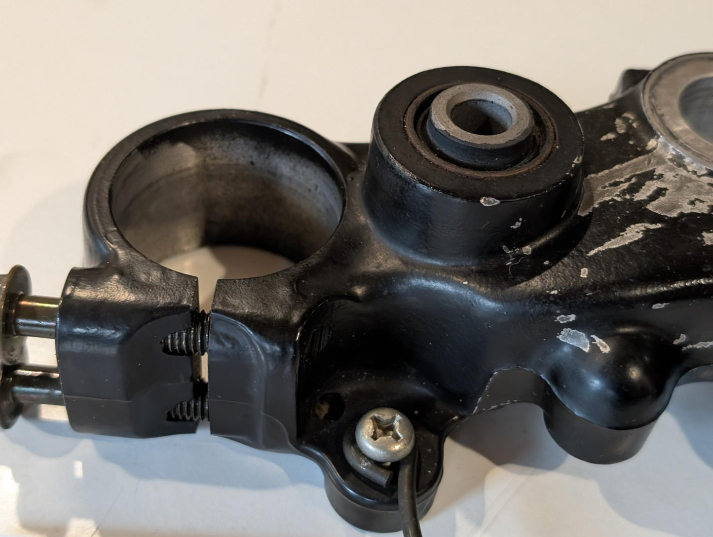 Yamaha XT600Z 3AJ Gabelkrone Lenkerkrone 34L-23435-00 Gabelbrücke Oberteil mit Schraube gebraucht