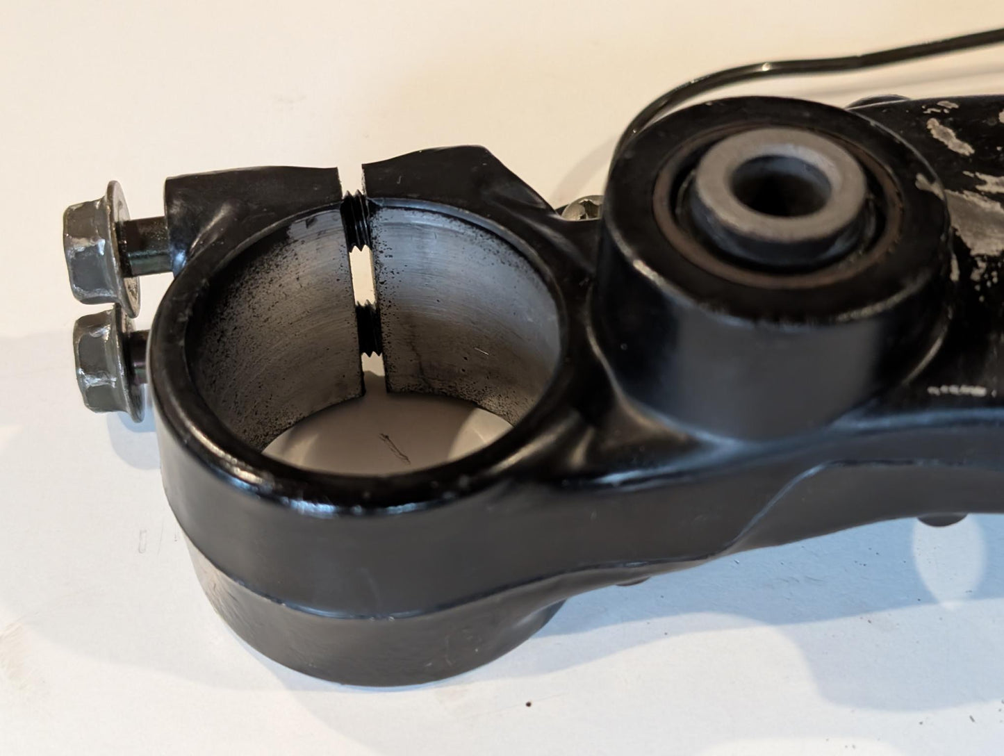 Yamaha XT600Z 3AJ Gabelkrone Lenkerkrone 34L-23435-00 Gabelbrücke Oberteil mit Schraube gebraucht
