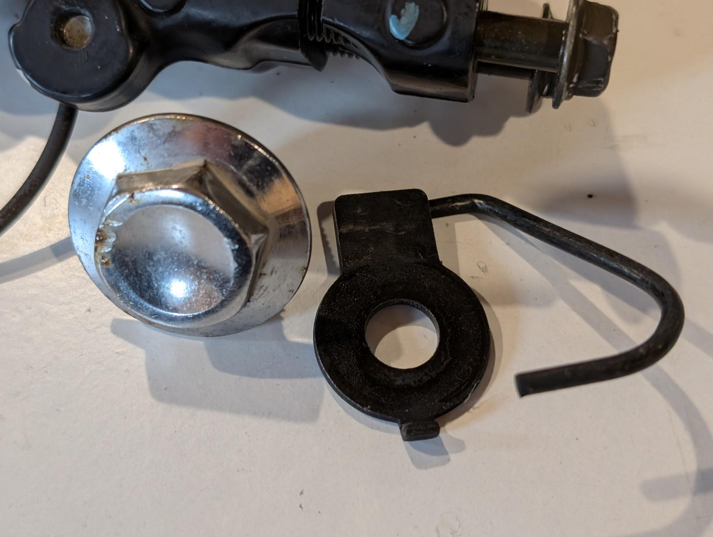 Yamaha XT600Z 3AJ Gabelkrone Lenkerkrone 34L-23435-00 Gabelbrücke Oberteil mit Schraube gebraucht