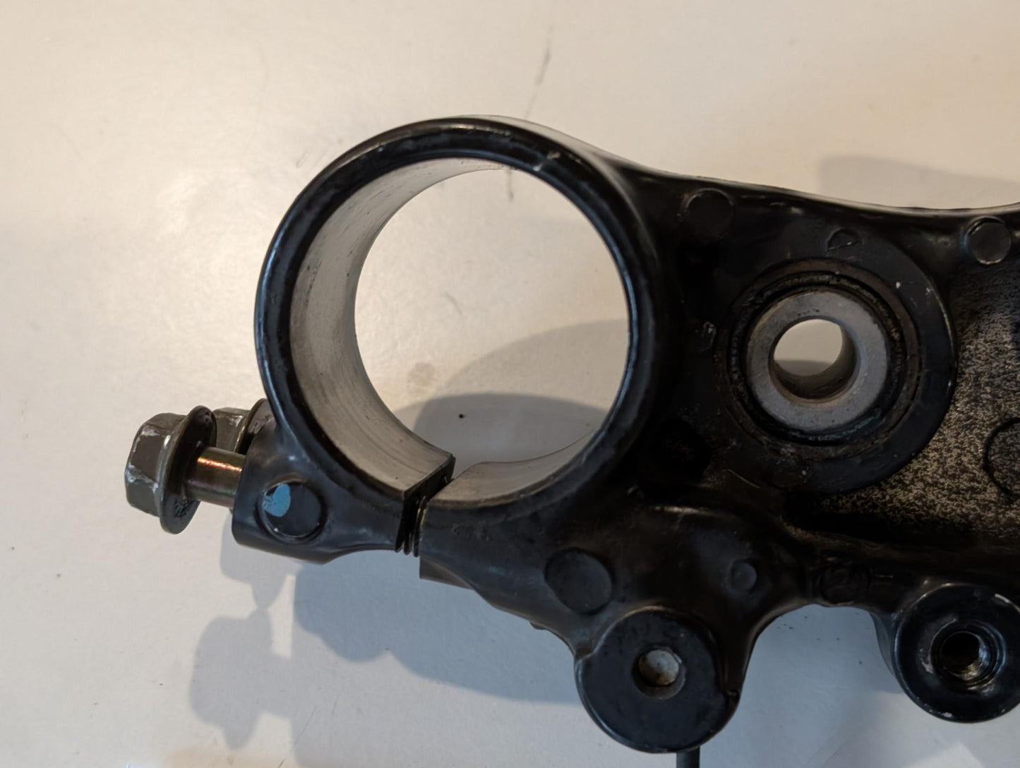 Yamaha XT600Z 3AJ Gabelkrone Lenkerkrone 34L-23435-00 Gabelbrücke Oberteil mit Schraube gebraucht