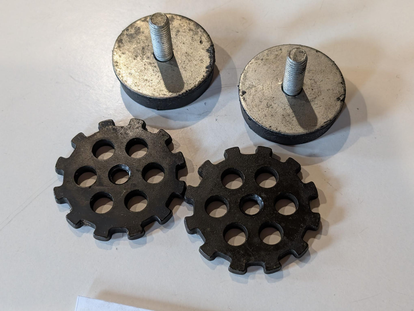 Yamaha XT600Z 3AJ Tankauflagerung 3AJ-24185-00 Tankhalter Dämpfer Dämpfungslager gebraucht