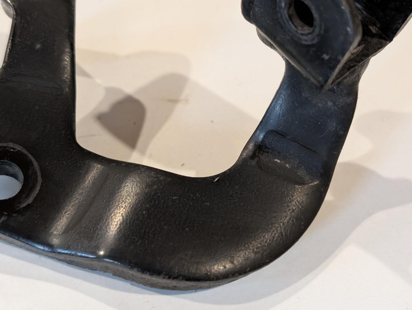 Yamaha XT600Z 3AJ Fussrastenhalter Halter Bremshebel vorne rechts 2KF-27442-00 mit Schauben gebraucht