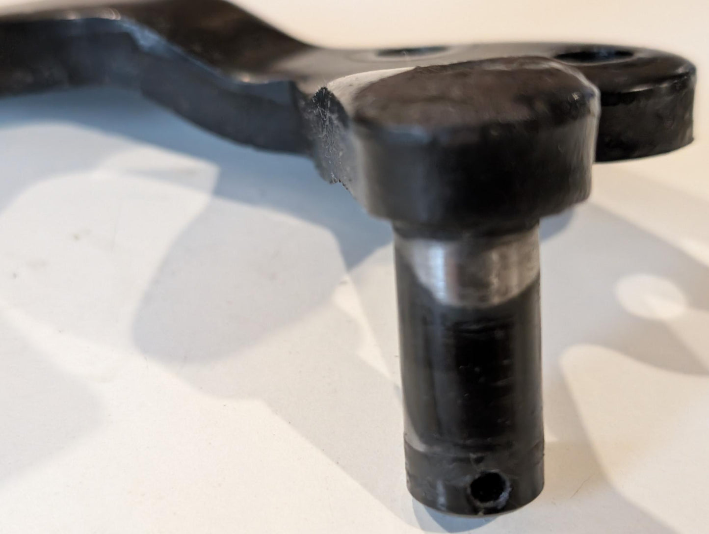 Yamaha XT600Z 3AJ Fussrastenhalter Halter Bremshebel vorne rechts 2KF-27442-00 mit Schauben gebraucht