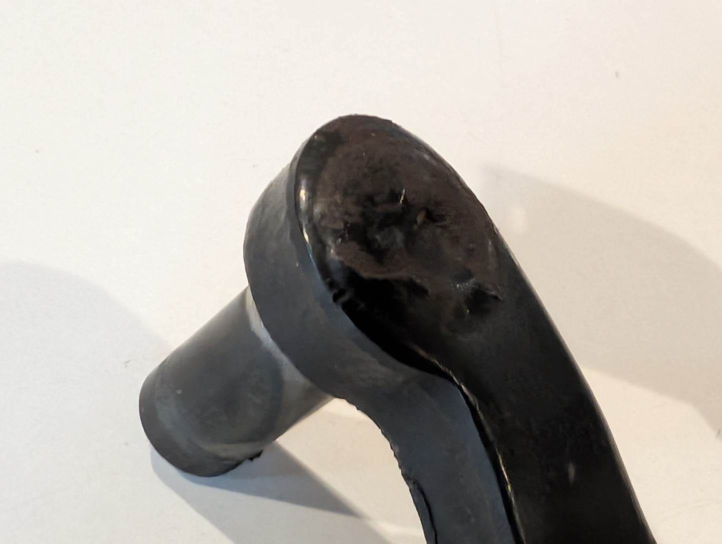 Yamaha XT600Z 3AJ Fussrastenhalter Halter Bremshebel vorne rechts 2KF-27442-00 mit Schauben gebraucht