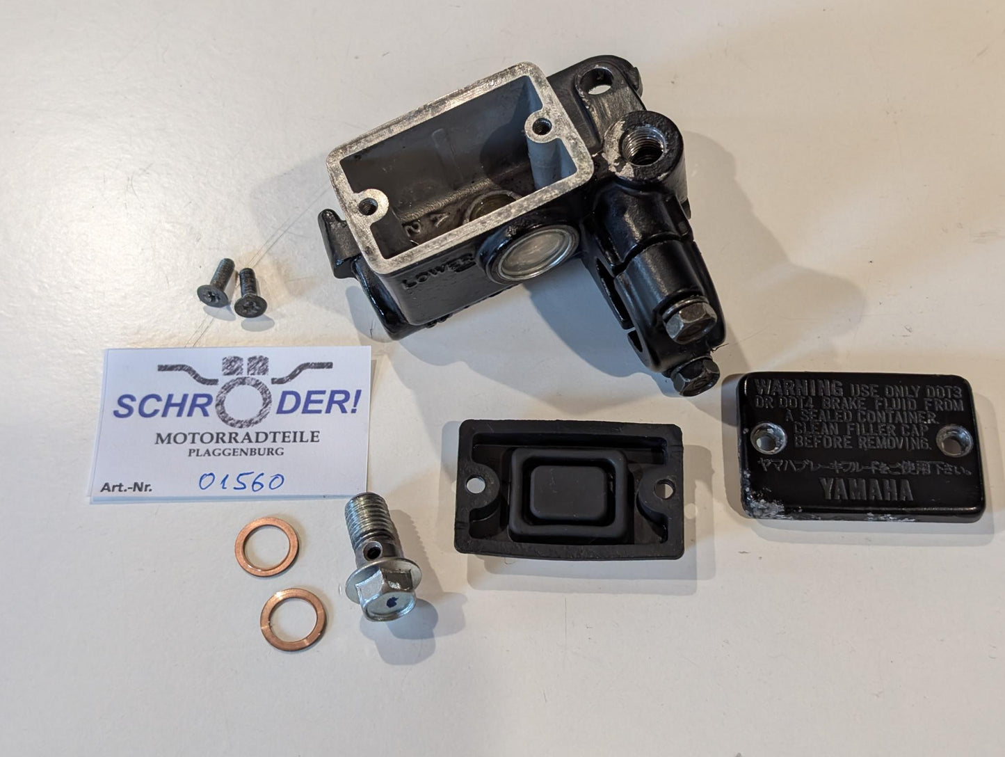 Yamaha XT600Z 3AJ Hauptbremszylinder 2KF-25850-00 Handbremszylinder Bremspumpe vorne gebraucht