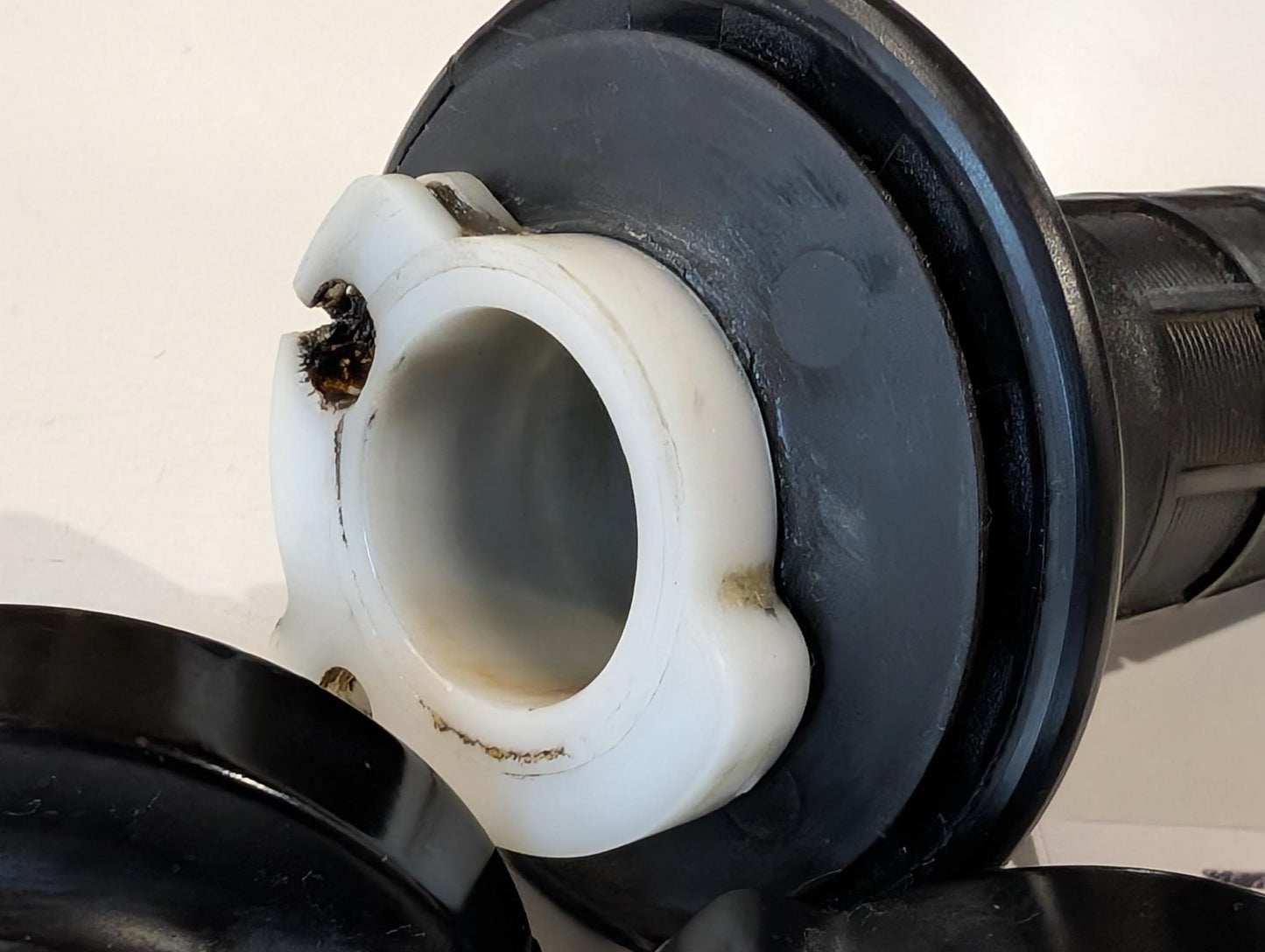 Yamaha XT600Z 3AJ Gasgriff 3Y1-26243-01 Griffkappen 34K-26281-00 1VJ-26282-00 gebraucht
