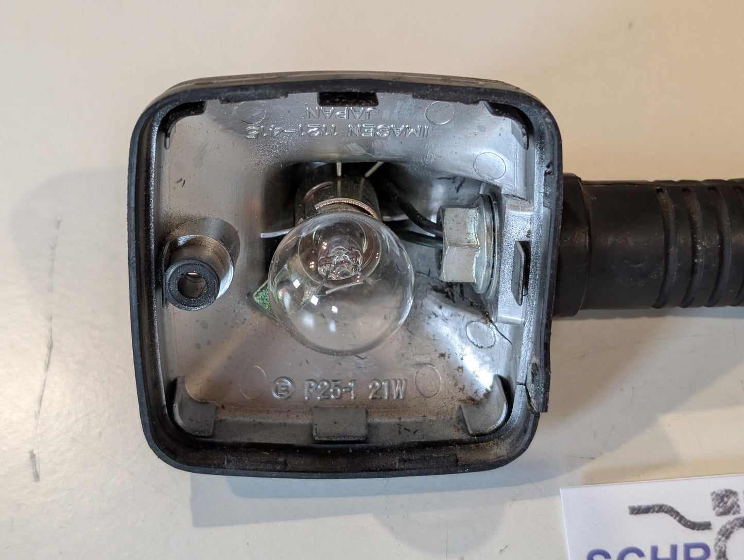 Yamaha XT600Z 3AJ Blinker vorne links 3AJ-83310-00 ohne Blinkerglas gebraucht