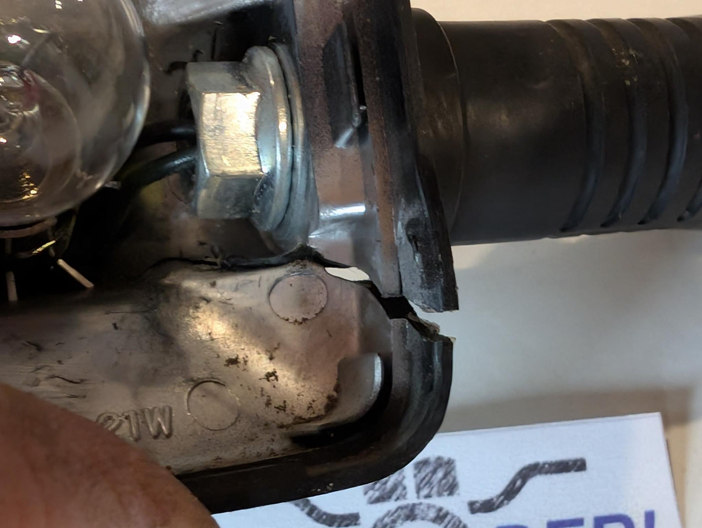 Yamaha XT600Z 3AJ Blinker vorne links 3AJ-83310-00 ohne Blinkerglas gebraucht