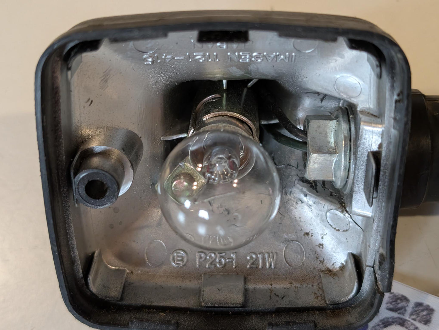 Yamaha XT600Z 3AJ Blinker vorne links 3AJ-83310-00 ohne Blinkerglas gebraucht